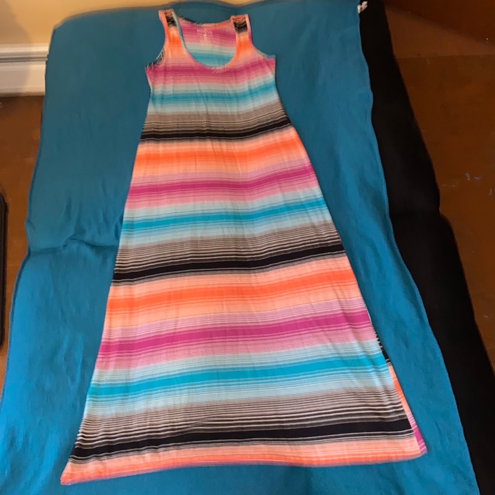 Multi color maxi dress